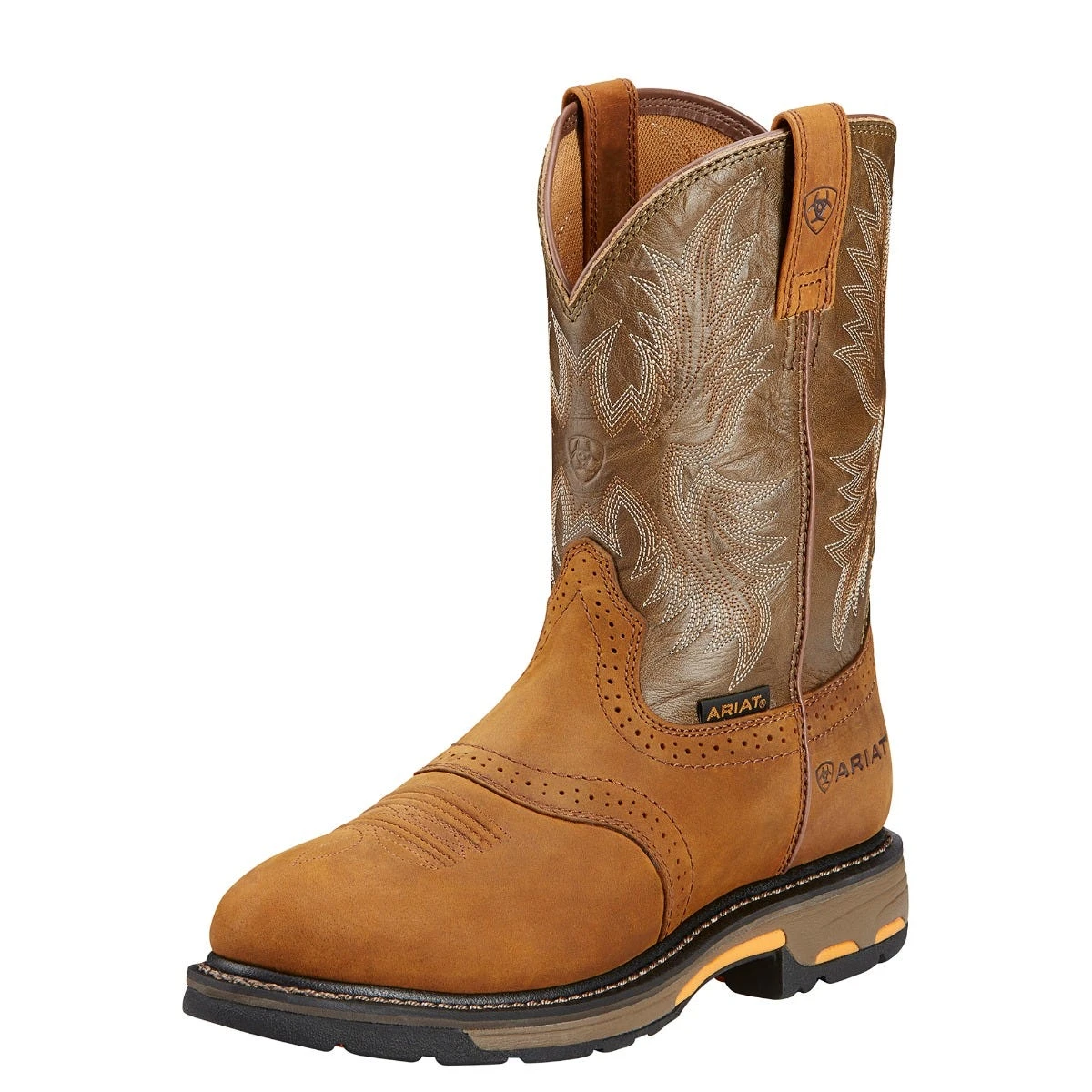 Ariat Boots 10001188 Men's Pull On Workhog Cowboy Boots 5 Ariat Boots 10001188 Men's Pull On Workhog Cowboy Boots - Image 5