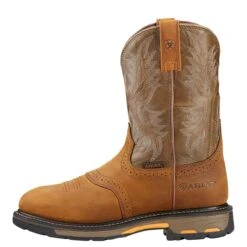 Ariat Boots 10001188 Men's Pull On Workhog Cowboy Boots 7 Ariat Boots 10001188 Men's Pull On Workhog Cowboy Boots -Boots Hub Shop 10001188 side