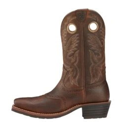 Ariat Boots: Men's 10002227 Square Toe Roughstock Cowboy Boots 8 Ariat Boots: Men's 10002227 Square Toe Roughstock Cowboy Boots -Boots Hub Shop 10002227 side