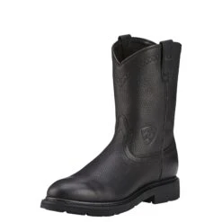 Ariat Boots: Men's Black 10002422 Sierra Pull On Soft Toe Work Boots 9 Ariat Boots: Men's Black 10002422 Sierra Pull On Soft Toe Work Boots -Boots Hub Shop 10002422 3 4