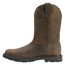 Ariat Boots 10014238 Men's Groundbreaker 10" Pull On Work Boots -Boots Hub Shop 10014238 side