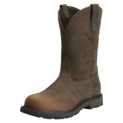 Ariat 10014241 Men's Groundbreaker Steel Toe Cowboy Boots 9 Ariat 10014241 Men's Groundbreaker Steel Toe Cowboy Boots -Boots Hub Shop 10014241 3 4 front