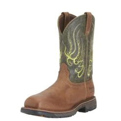 Ariat 10015400 Men's Mesteno Workhog Composite Toe Work Boots -Boots Hub Shop 10015400 3 4 front
