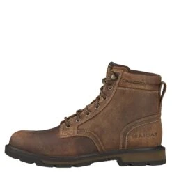 Ariat 10016256 Men's Groundbreaker Maverick 6" Work Boots -Boots Hub Shop 10016256 side