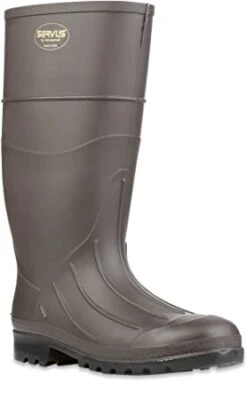 Servus Boots: Men's 18805 Brown Iron Duke Waterproof PVC 15IN Boot -Boots Hub Shop 18805