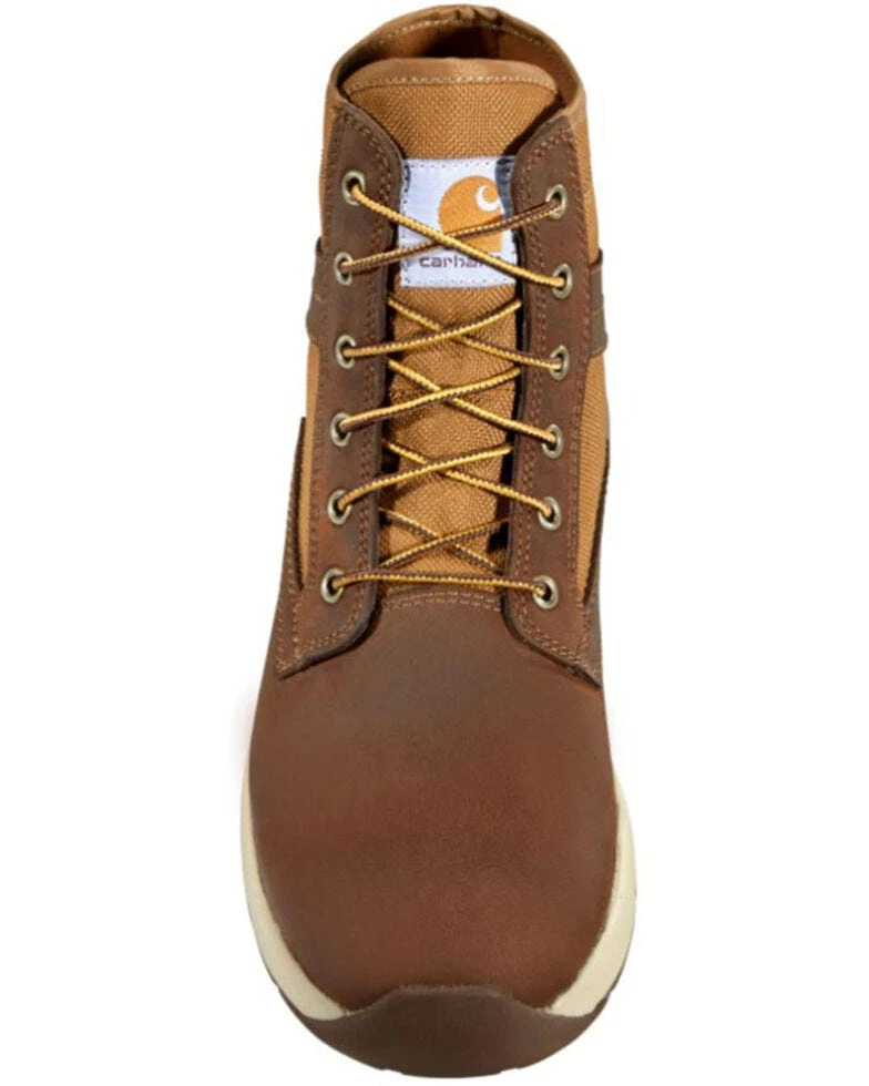 Carhartt Boots: Men's FA5015-M Brown Leather And Nylon Force 5-Inch Soft Toe Sneaker Boot 3 Carhartt Boots: Men's FA5015-M Brown Leather And Nylon Force 5-Inch Soft Toe Sneaker Boot - Image 3