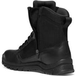 Danner Boots: Men's 23824 Black 8" Side-Zip Lookout Boots -Boots Hub Shop 23824 m alt