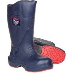 Tingley Boots: Unisex 26256 Blue Red Flite Composite Toe PVC Rubber Boots -Boots Hub Shop 26256