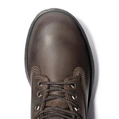 Timberland PRO Boots: Men's 38021 Brown Waterproof EH 6" Steel Toe Boots -Boots Hub Shop 38021 1edit