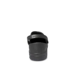 Genuine Grip Shoes: Men's 3900 Black Open Back Slip Resistant Clog -Boots Hub Shop 3900 6 1