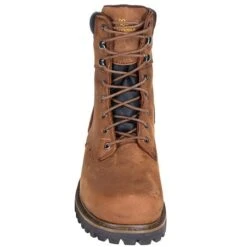 Chippewa Boots: Men's Steel Toe 55026 EH 8 Inch Logger Work Boots -Boots Hub Shop 55025 chippewaf 01
