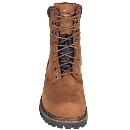 Chippewa Boots: Men's Steel Toe 55025 Brown Insulated EH Work Boots 6 Chippewa Boots: Men's Steel Toe 55025 Brown Insulated EH Work Boots - Image 6