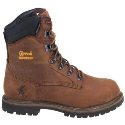 Chippewa Boots: Men's Brown 55068 Insulated Waterproof Boots -Boots Hub Shop 55068 chippewao 01
