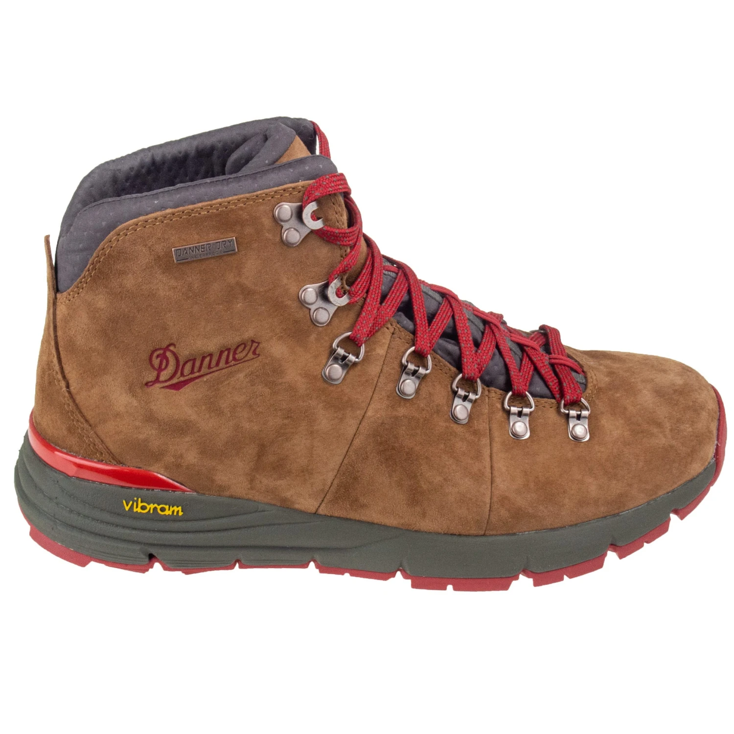 Danner Boots: Men's Brown/Red 62241 Mountain 600 Hiking Boots 6 Danner Boots: Men's Brown/Red 62241 Mountain 600 Hiking Boots - Image 6
