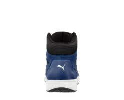 Puma Shoes: Men's 630075 Blue Black Composite Toe Mid Frontcourt Heritage Work Shoe -Boots Hub Shop 630070 frontcourt blue blk mid back web