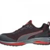 Puma Safety: Men's 644495 Charge Black Red SD Fiberglass Toe Athletic Work Shoe