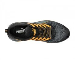 Puma Safety: Men's 644555 Charge Orange Low EH Fiberglass Toe Athletic Work Shoe -Boots Hub Shop 644555