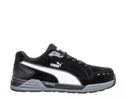 Puma Safety: Men's 644655 Black Airtwist Low EH Composite Fiberglass Toe Athletic Work Shoe
