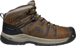 Keen Utility: Men's 1023237 Cascade Brown Orion Blue Flint II Steel Toe Waterproof Work Boot -Boots Hub Shop 7ee03bd70afb0819d97e272dd75c6781