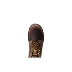 Thorogood Boots: Men's 814 4514 Brown Soft Toe USA Made American Heritage Waterproof Insulated Crazyhorse Work Boot -Boots Hub Shop 804 4514 6edit 1