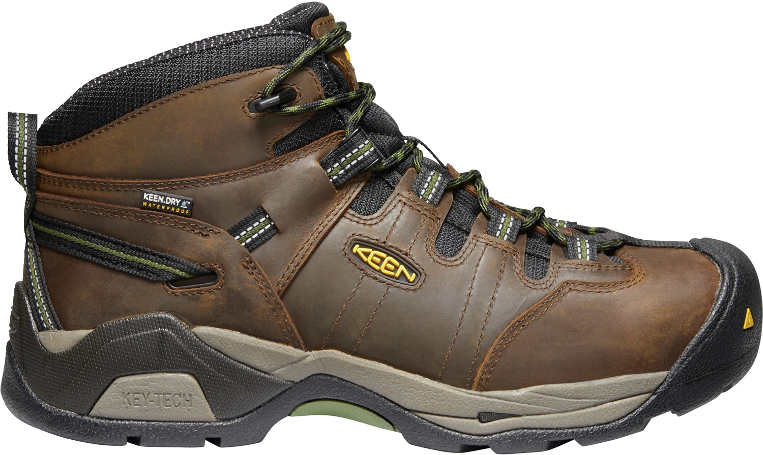 Keen Utility Boots: Men's 1020085 Brown Bronze Green Steel Toe Boot 2 Keen Utility Boots: Men's 1020085 Brown Bronze Green Steel Toe Boot - Image 2