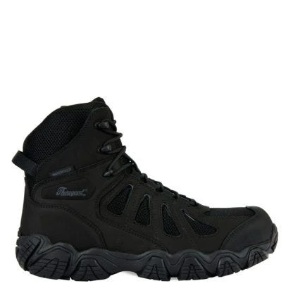 Thorogood Boots: Men's 834-6295 Black Crosstrex Mid Side Zip Waterproof Hiker 3 Thorogood Boots: Men's 834-6295 Black Crosstrex Mid Side Zip Waterproof Hiker - Image 3
