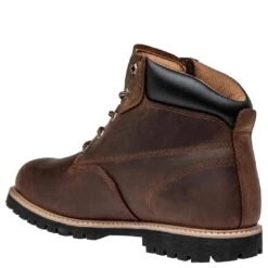 Timberland Pro Boots: Men's A1WG2 Brown Gritstone Slip Resistant 6" Work Boot -Boots Hub Shop a1wg2 1
