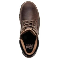 Timberland Pro Boots: Men's A1WG2 Brown Gritstone Slip Resistant 6" Work Boot -Boots Hub Shop a1wg2 2