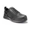 Timberland Pro Shoes: Men's A1ZA2 Black Reaxion Composite Toe Work Shoes