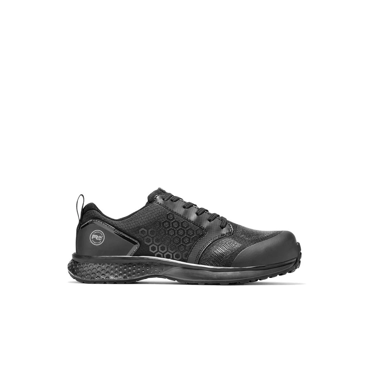 Timberland Pro Shoes: Men's A1ZA2 Black Reaxion Composite Toe Work Shoes 4 Timberland Pro Shoes: Men's A1ZA2 Black Reaxion Composite Toe Work Shoes - Image 4