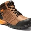 Timberland Pro Boots: Men's A1ZR1 Brown Orange Reaxion Composite Toe Waterproof Hiker