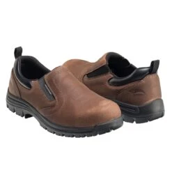 Avenger Shoes: Men's A7108 Composite Toe Waterproof EH Slip Resistant Slip On Shoes -Boots Hub Shop a7108 4