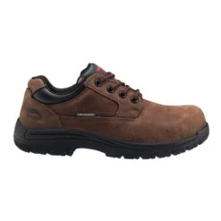 Avenger Shoes: Men's A7118 Foreman Composite Toe EH Waterproof Slip Resistant Oxfords -Boots Hub Shop a7118 3 profile