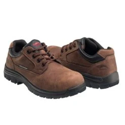 Avenger Shoes: Men's A7118 Foreman Composite Toe EH Waterproof Slip Resistant Oxfords -Boots Hub Shop a7118 8 pair
