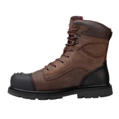 Avenger Boots: Men's A7556 Brown Composite Toe Hammer 8" Met Guard EH Waterproof Work Boot 11 Avenger Boots: Men's A7556 Brown Composite Toe Hammer 8" Met Guard EH Waterproof Work Boot -Boots Hub Shop a7556 6