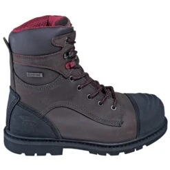 Avenger Boots: Men's A7573 Brown Insulated Waterproof Puncture-Resistant Composite Toe Boots -Boots Hub Shop avenger a7573 o 01