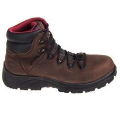 Avenger Boots: Men's Brown A7221 Waterproof Puncture Resistant Composite Toe Hikers -Boots Hub Shop avenger a7221 o 001