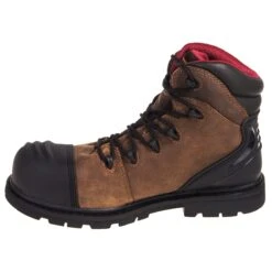 Avenger Boots: Men's 7546 Brown Puncture-Resistant Non-Metallic Composite Toe Waterproof Work Boots -Boots Hub Shop avenger a7546 i 001