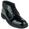 Bates Shoes: High Gloss Padded Lites Uniform Chukka Shoes 53