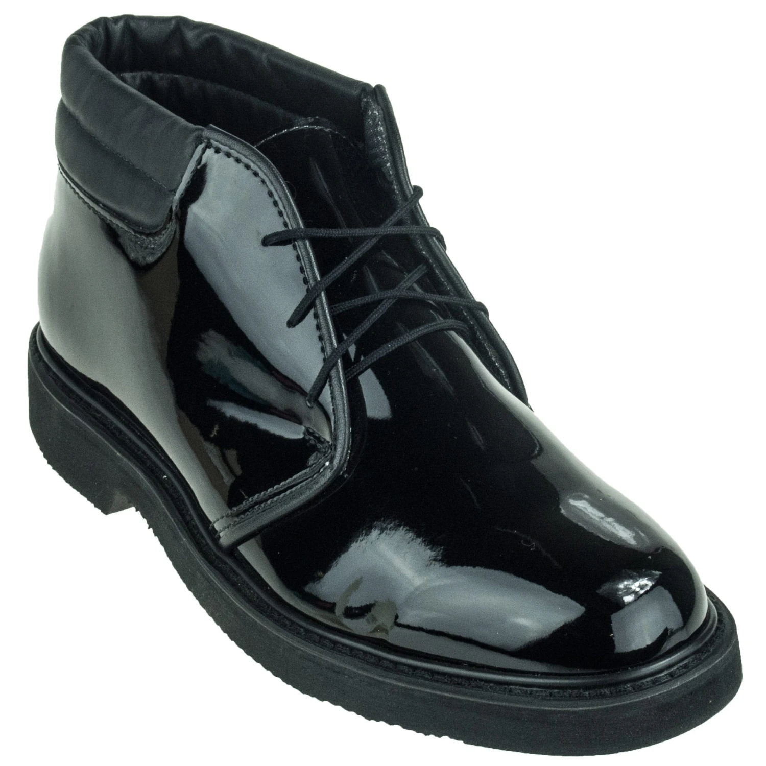 Bates Shoes: High Gloss Padded Lites Uniform Chukka Shoes 53 1 Bates Shoes: High Gloss Padded Lites Uniform Chukka Shoes 53