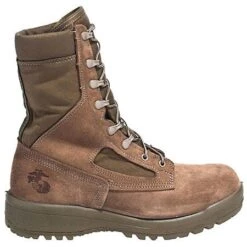 Belleville Boots: Men's 590 USMC USA-Made Brown Hot Weather Combat Boots 10 Belleville Boots: Men's 590 USMC USA-Made Brown Hot Weather Combat Boots -Boots Hub Shop belleville 590 o 01
