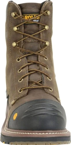 Carolina Boots: Men's CA2559 Brown 8” Composite Toe Workflex Work Boots -Boots Hub Shop ca2559 500xauto toe
