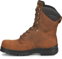 Carolina Boots: Men's CA3524 Steel Toe Brown EH Waterproof Work Boots 9 Carolina Boots: Men's CA3524 Steel Toe Brown EH Waterproof Work Boots -Boots Hub Shop ca3524 500xauto instep 1