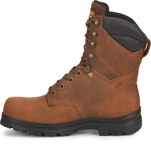 Carolina Boots: Men's CA3524 Steel Toe Brown EH Waterproof Work Boots 3 Carolina Boots: Men's CA3524 Steel Toe Brown EH Waterproof Work Boots - Image 3