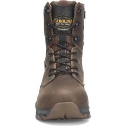 Carolina Boots: Men's CA5555 Brown Composite Toe 8" Subframe Insulated Side Zip Lightweight Work Boot -Boots Hub Shop ca5555 500xauto toeedit