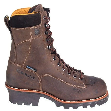 Carolina Boots: Men's Composite Toe EH CA7522 Waterproof Logger Work Boots 5 Carolina Boots: Men's Composite Toe EH CA7522 Waterproof Logger Work Boots - Image 5