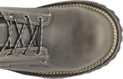 Carolina Boots: Men's CA7532 Grey 6” PitStop Waterproof Comp Toe Work Boots -Boots Hub Shop ca7532 500xauto top