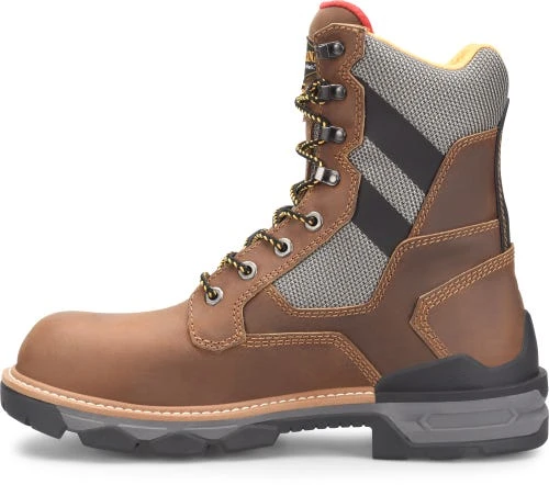 Carolina Boots: Men's CA7830 Brown Composite Toe 8" Cancellor Waterproof Work Boot 3 Carolina Boots: Men's CA7830 Brown Composite Toe 8" Cancellor Waterproof Work Boot - Image 3