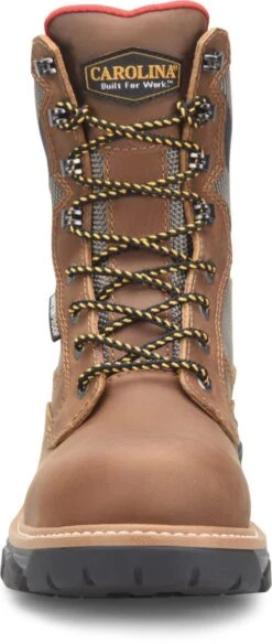 Carolina Boots: Men's CA7830 Brown Composite Toe 8" Cancellor Waterproof Work Boot 10 Carolina Boots: Men's CA7830 Brown Composite Toe 8" Cancellor Waterproof Work Boot -Boots Hub Shop ca7830 500xauto toe