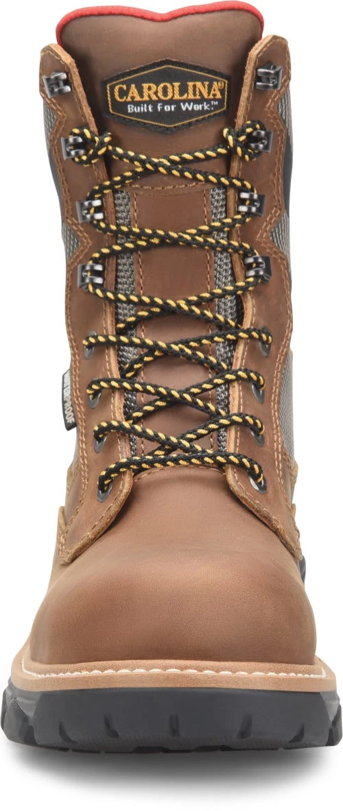Carolina Boots: Men's CA7830 Brown Composite Toe 8" Cancellor Waterproof Work Boot 4 Carolina Boots: Men's CA7830 Brown Composite Toe 8" Cancellor Waterproof Work Boot - Image 4